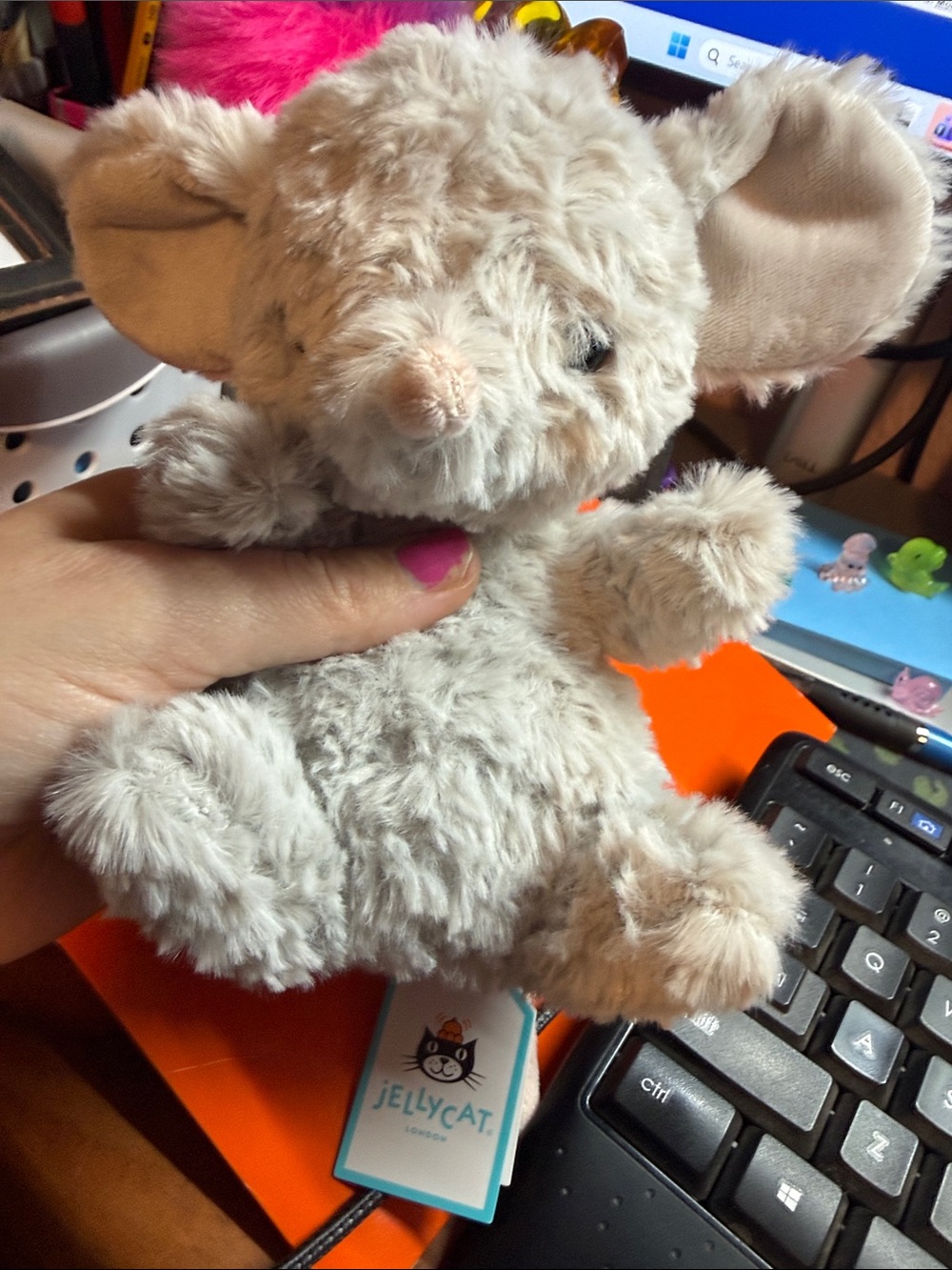Jellycat Cream Plush yummy mouse